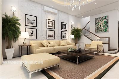 Thiết kế nhà chung cư với phong cách hiện đại - Chi Tình