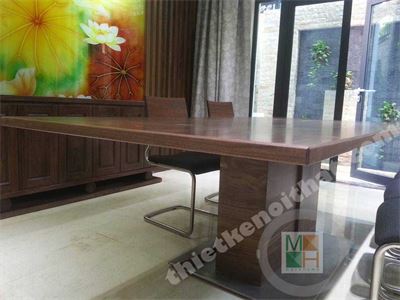 Thi công nội thất đồ gỗ óc chó tại Cầu Giấy - anh Nam