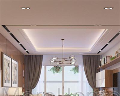 Thi công trần thạch cao chung cư Royal City - Chị Trinh