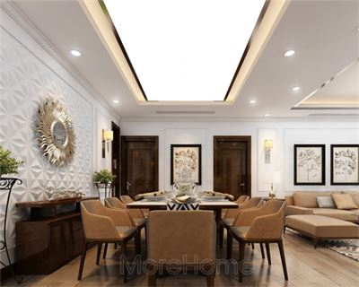 Thi công trần thạch cao chung cư ParkHill - anh Nam