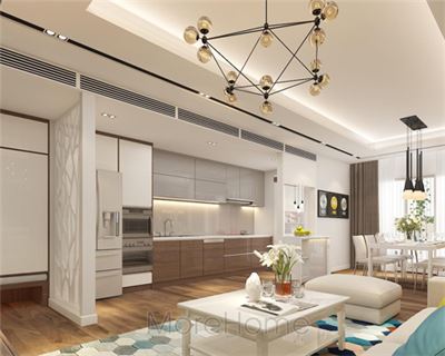 Thi công trần thạch cao chung cư ParkHill - anh Hùng