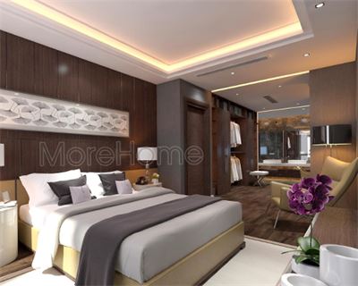 Thi công trần thạch cao phòng ngủ Garmuda hiện đại - Mr.Tùng