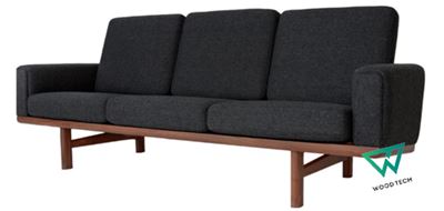 Thi công sofa đồ gỗ óc chó WT- 0002