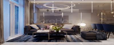 Thiết kế căn hộ Vinhomes Central Park hiện đại - Mr.Sơn