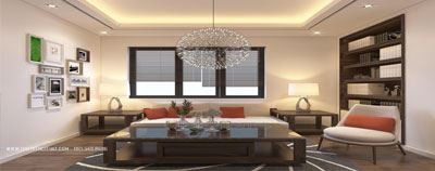 Thiết kế nội thất biệt thự liền kề VINHOMES THĂNG LONG - Anh Giang