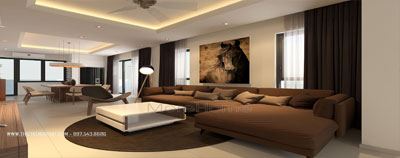 Thiết kế nội thất biệt thự liền kề VINHOMES THĂNG LONG