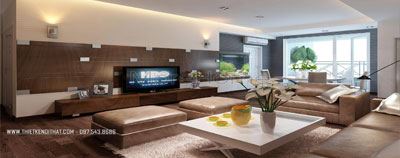 Thiết kế nội thất chung cư N05 - Anh Đỗ