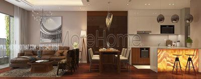 Thiết kế nội thất chung cư VinHomes Nguyễn Chí Thanh