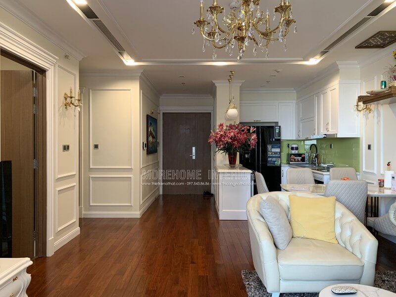 Thi công hoàn thiện nội thất chung cư Vinhomes Nguyễn Chí Thanh Hà Nội Thi công nội thất chung cư tại Hà Nội
